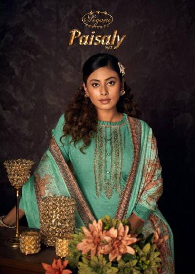 Paisaly Vol 3 By Siyoni Designer Embroidered Salwar Kameez Collection